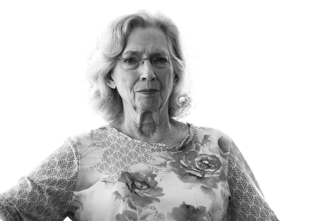 Ginger L. Professional Photo b&w